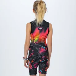 Youth Ltd Tri Protégé Racesuit - Tropical Magic Pink