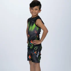 Youth Ltd Tri Protégé Racesuit - Tropical Magic Green