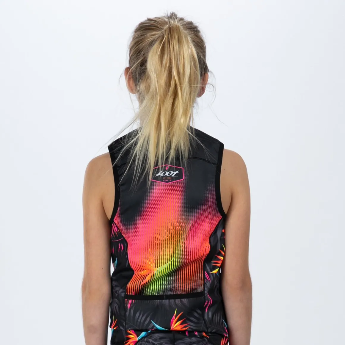Youth Ltd Tri Protégé Tank - Tropical Magic Pink