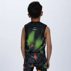 Youth Ltd Tri Protégé Tank - Tropical Magic Green