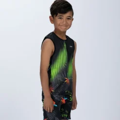Youth Ltd Tri Protégé Tank - Tropical Magic Green