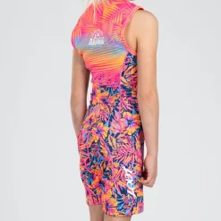 Youth Protégé Ltd Tri Racesuit - Club Aloha Pink